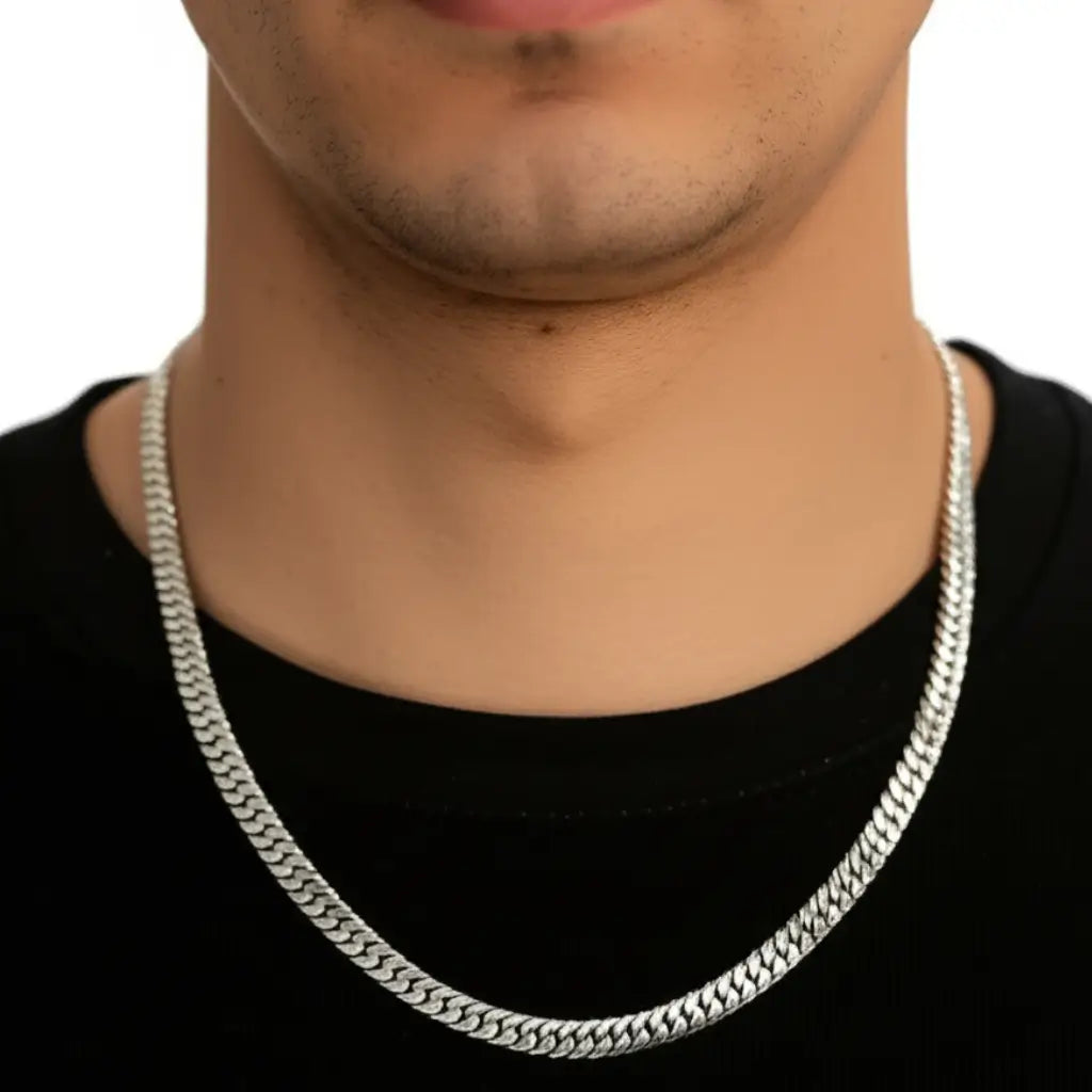 Corrente Masculina Grumet Dupla