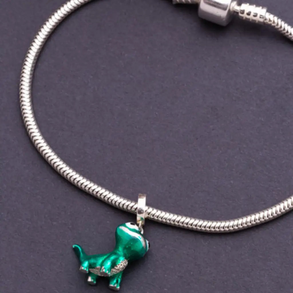 pulseira e berloque prata 925