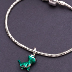 pulseira e berloque prata 925