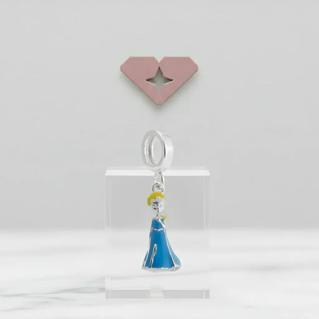 Berloque prata 925 com a personagem Elsa do Frozen