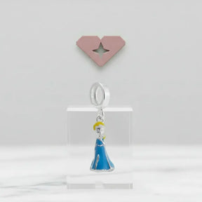 Berloque prata 925 com a personagem Elsa do Frozen